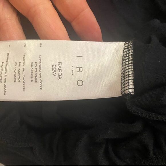 Iro Barba V-neck blouse, M - Picture 15 of 15